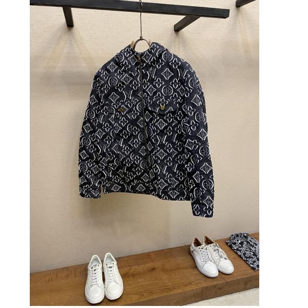 designer,replica,clothing,fake,1:1,lv,luxury,high quality 23/L* men’s long-sleeved down jacket