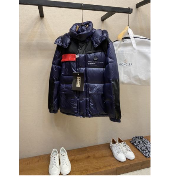 designer,replica,clothing,fake,1:1,lv,luxury,high quality 23/Mencler men’s long-sleeved down jacket