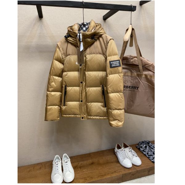 designer,replica,clothing,fake,1:1,lv,luxury,high quality 23/Burberry men’s long-sleeved down jacket