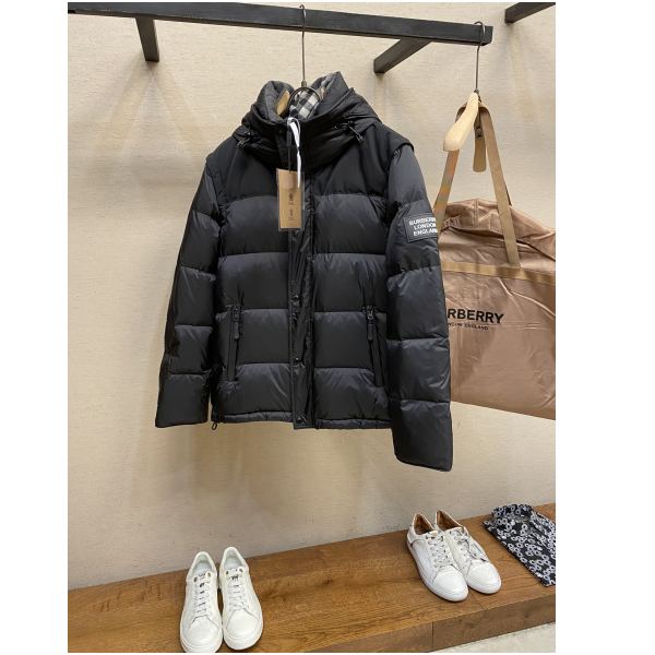 designer,replica,clothing,fake,1:1,lv,luxury,high quality 23/Burberry men’s long-sleeved down jacket