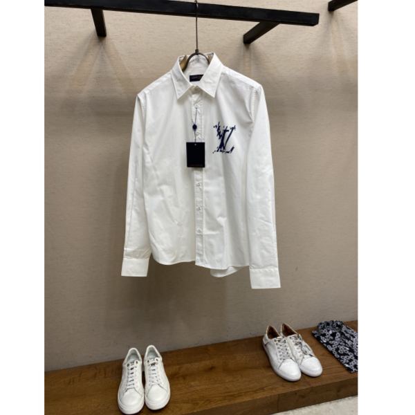 designer,replica,clothing,fake,1:1,lv,luxury,high quality 23/L* men’s long-sleeved shirt