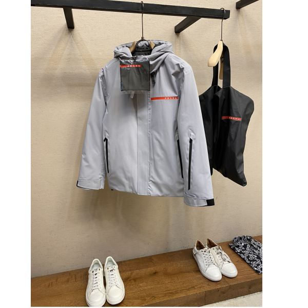 designer,replica,clothing,fake,1:1,lv,luxury,high quality 23/Prada men’s long-sleeved down jacket