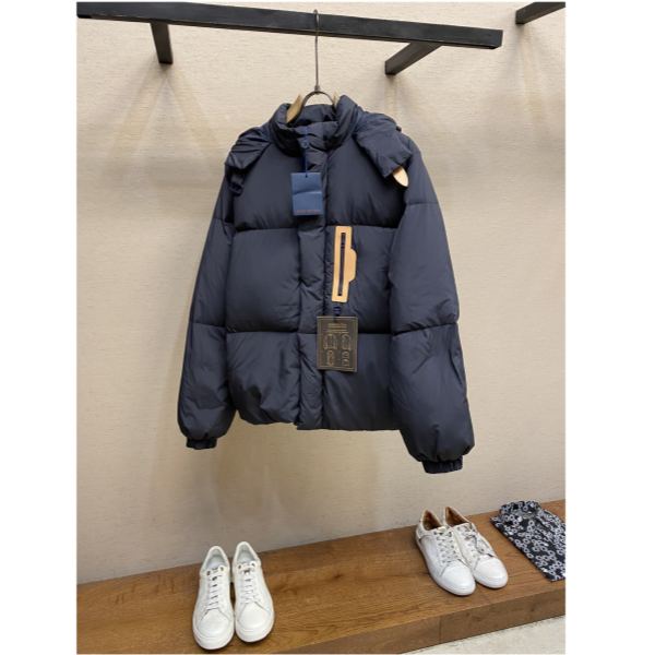 designer,replica,clothing,fake,1:1,lv,luxury,high quality 23/L* men’s long-sleeved down jacket