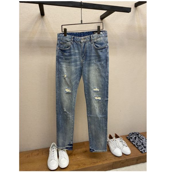 designer,replica,clothing,fake,1:1,lv,luxury,high quality 23/Dolce & Gabbana men’s denim trousers