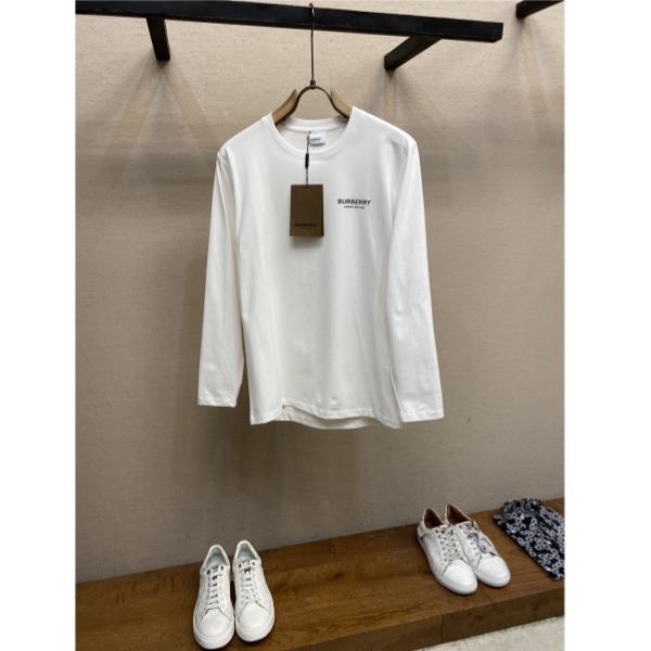 designer,replica,clothing,fake,1:1,lv,luxury,high quality 23/Burberry men’s long-sleeved T-shirt