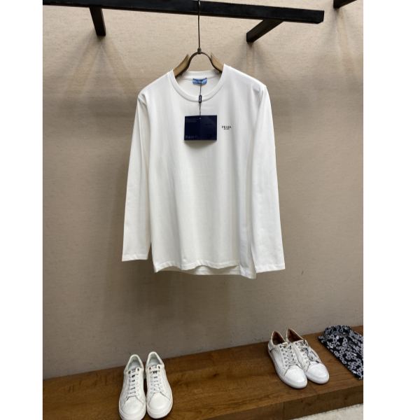 designer,replica,clothing,fake,1:1,lv,luxury,high quality 23/Prada men’s long-sleeved T-shirt