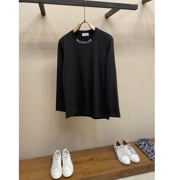 designer,replica,clothing,fake,1:1,lv,luxury,high quality 23/Mencler men’s long-sleeved T-shirt