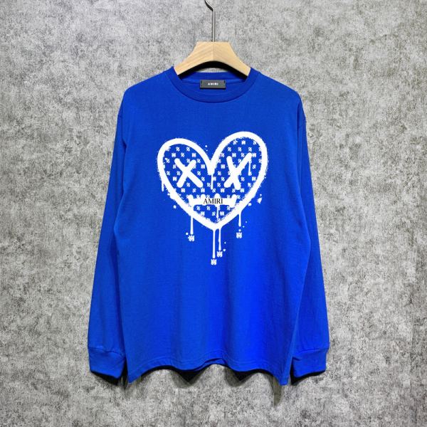 designer,replica,clothing,fake,1:1,lv,luxury,high quality 23/AMIRI men’s new long-sleeved T-shirt