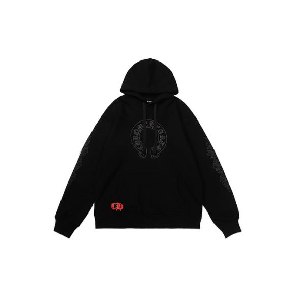 designer,replica,clothing,fake,1:1,lv,luxury,high quality 23/ChromeHearts men’s new long-sleeved hooded sweatshirt