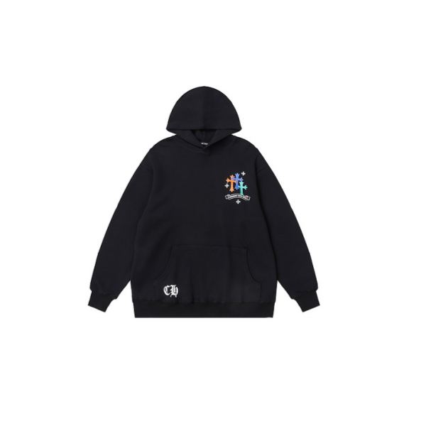 designer,replica,clothing,fake,1:1,lv,luxury,high quality 23/ChromeHearts men’s new long-sleeved hooded sweatshirt