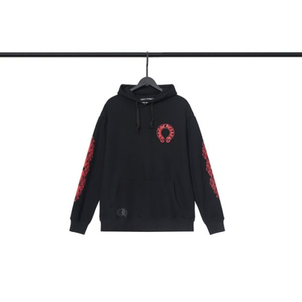 designer,replica,clothing,fake,1:1,lv,luxury,high quality 23/ChromeHearts men’s new long-sleeved hooded sweatshirt