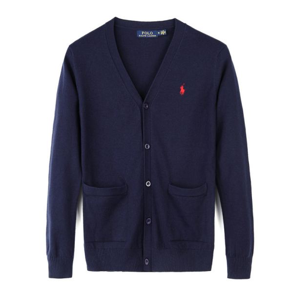 designer,replica,clothing,fake,1:1,lv,luxury,high quality 23/POLO men’s new long-sleeved sweater jacket