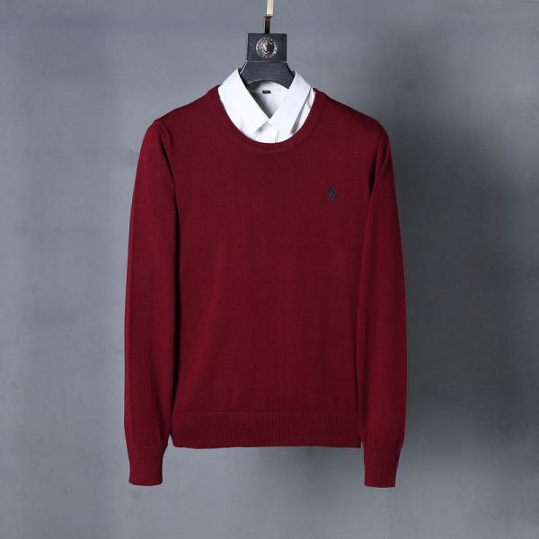 designer,replica,clothing,fake,1:1,lv,luxury,high quality 23/POLO men’s new long-sleeved sweater