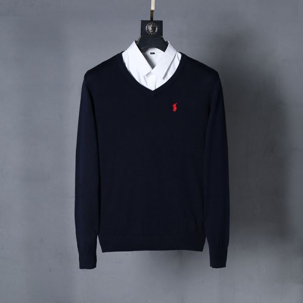 designer,replica,clothing,fake,1:1,lv,luxury,high quality 23/POLO men’s new long-sleeved sweater