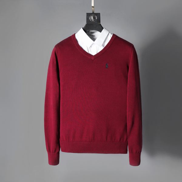 designer,replica,clothing,fake,1:1,lv,luxury,high quality 23/POLO men’s new long-sleeved sweater