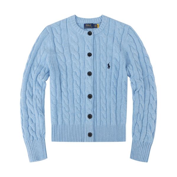 designer,replica,clothing,fake,1:1,lv,luxury,high quality 23/POLO women’s new long-sleeved sweater jacket