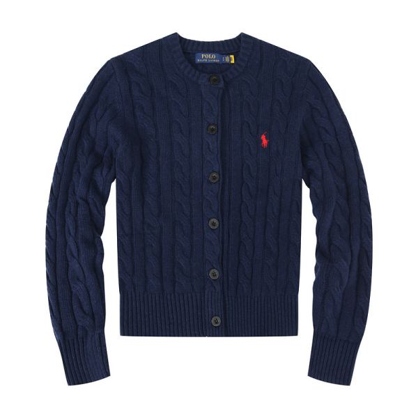 designer,replica,clothing,fake,1:1,lv,luxury,high quality 23/POLO women’s new long-sleeved sweater jacket