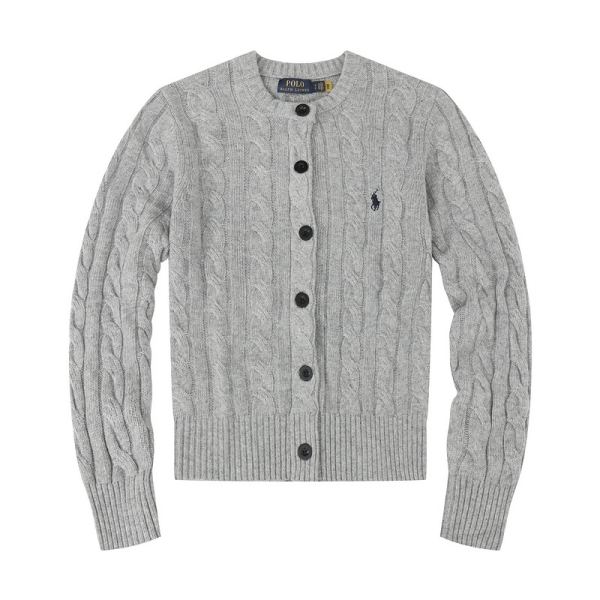 designer,replica,clothing,fake,1:1,lv,luxury,high quality 23/POLO women’s new long-sleeved sweater jacket