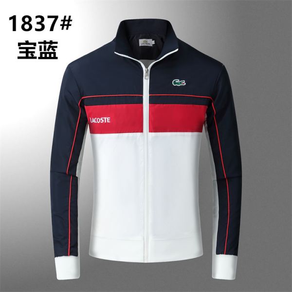 designer,replica,clothing,fake,1:1,lv,luxury,high quality 23/Lacoste men’s new long-sleeved jacket