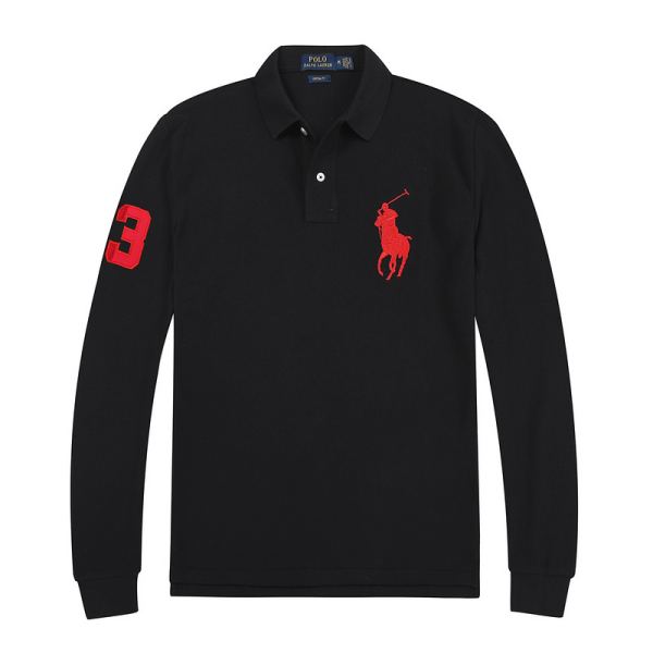 designer,replica,clothing,fake,1:1,lv,luxury,high quality 23/POLO men’s new long-sleeved lapel T-shirt