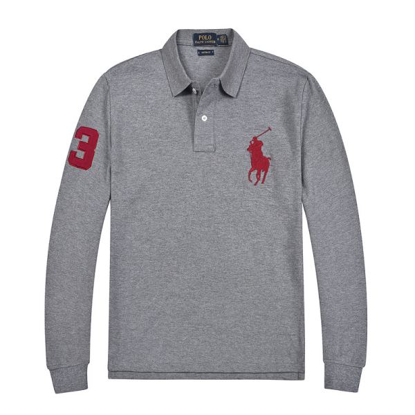 designer,replica,clothing,fake,1:1,lv,luxury,high quality 23/POLO men’s new long-sleeved lapel T-shirt