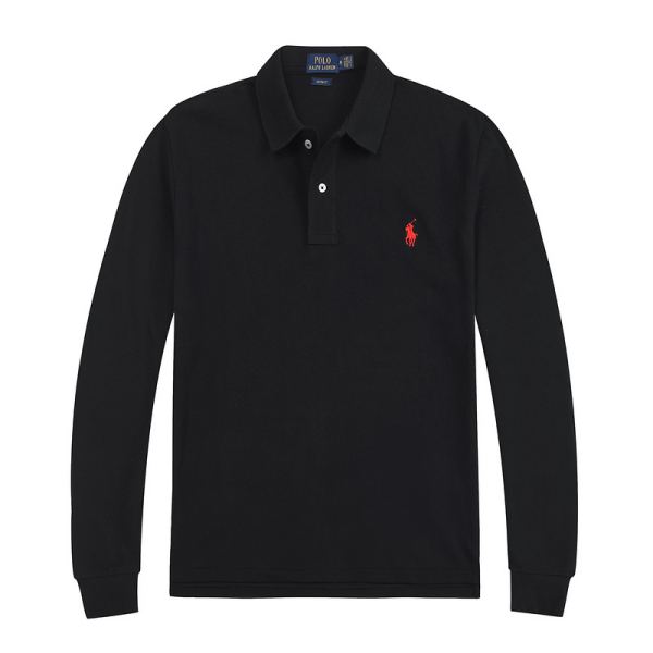 designer,replica,clothing,fake,1:1,lv,luxury,high quality 23/POLO men’s new long-sleeved lapel T-shirt