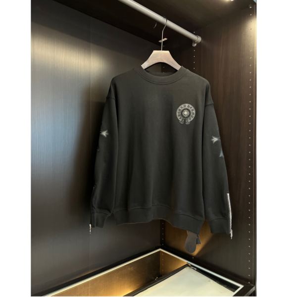designer,replica,clothing,fake,1:1,lv,luxury,high quality 23/ChromeHearts Men’s New Long Sleeve Long T