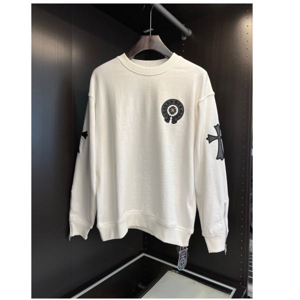 designer,replica,clothing,fake,1:1,lv,luxury,high quality 23/ChromeHearts Men’s New Long Sleeve Long T
