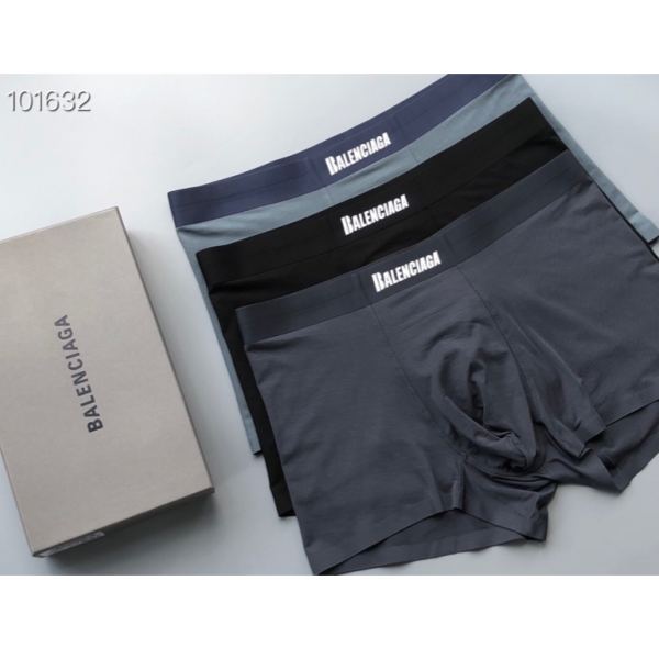 designer,replica,clothing,fake,1:1,lv,luxury,high quality Balenciaga men’s underwear (Three pcs)