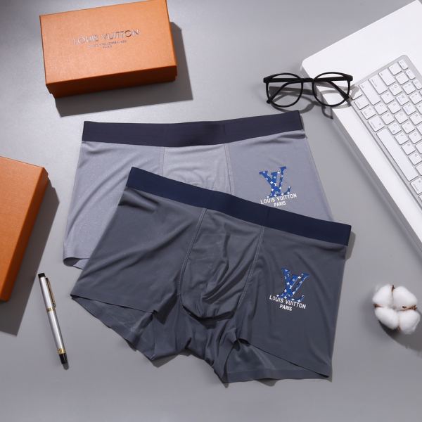 designer,replica,clothing,fake,1:1,lv,luxury,high quality L* men’s underwear (Three pcs)