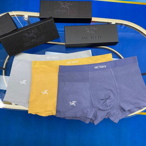 designer,replica,clothing,fake,1:1,lv,luxury,high quality Arcteryx men’s underwear (Three pcs)