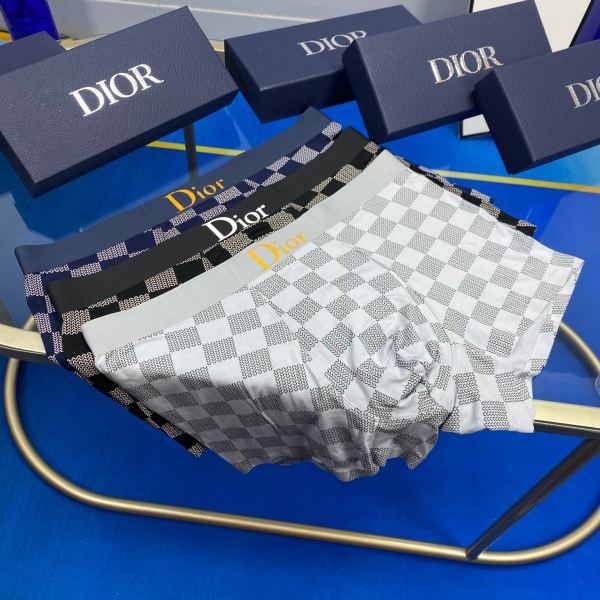 designer,replica,clothing,fake,1:1,lv,luxury,high quality Dior men’s underwear (Three pcs)