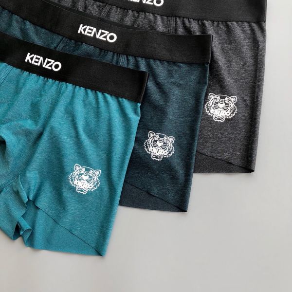 designer,replica,clothing,fake,1:1,lv,luxury,high quality KENZO men’s underwear (Three pcs)