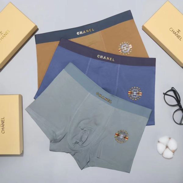 designer,replica,clothing,fake,1:1,lv,luxury,high quality C* men’s underwear (Three pcs)