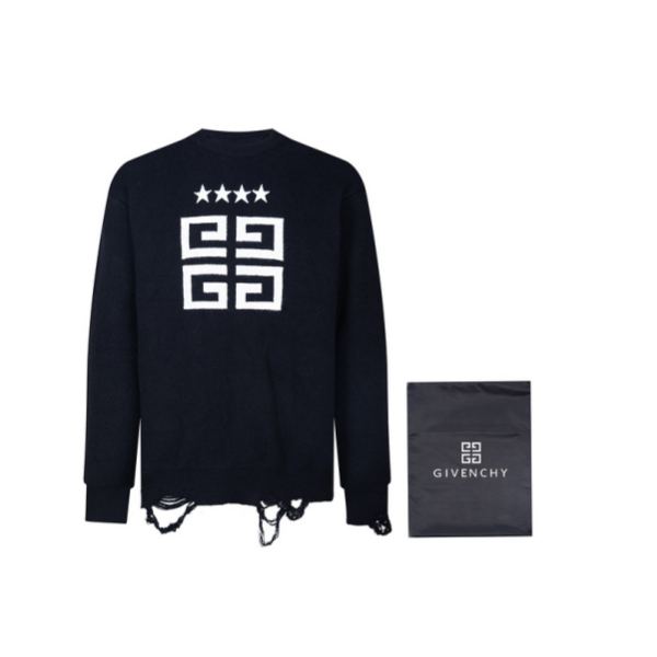 designer,replica,clothing,fake,1:1,lv,luxury,high quality 23/Nuevo jersey de manga larga para hombre de Givenchy