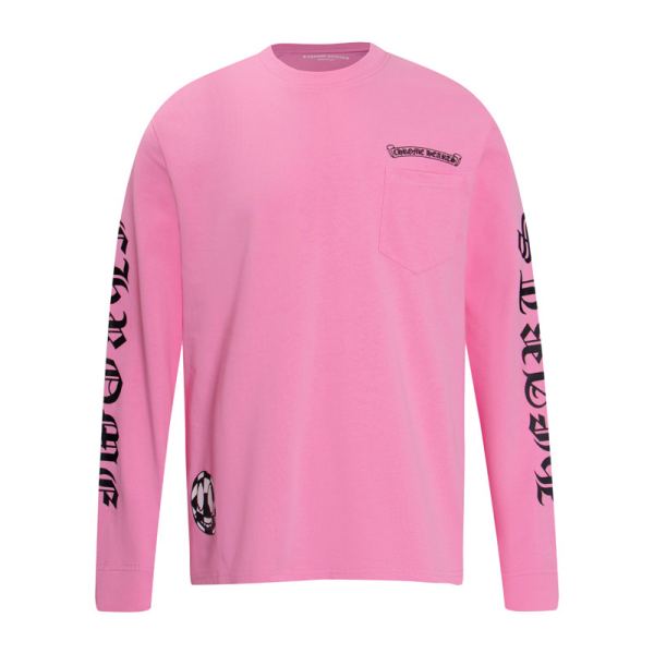 designer,replica,clothing,fake,1:1,lv,luxury,high quality 23/ChromeHearts Men’s New Long Sleeve Long T