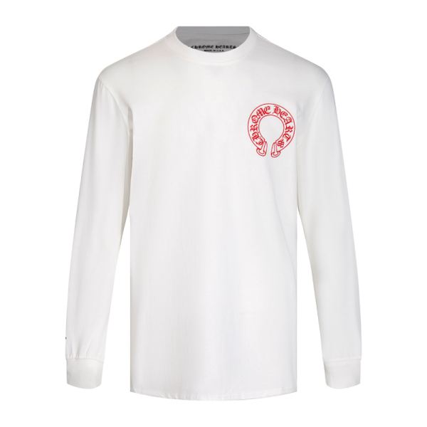 designer,replica,clothing,fake,1:1,lv,luxury,high quality 23/ChromeHearts Men’s New Long Sleeve Long T
