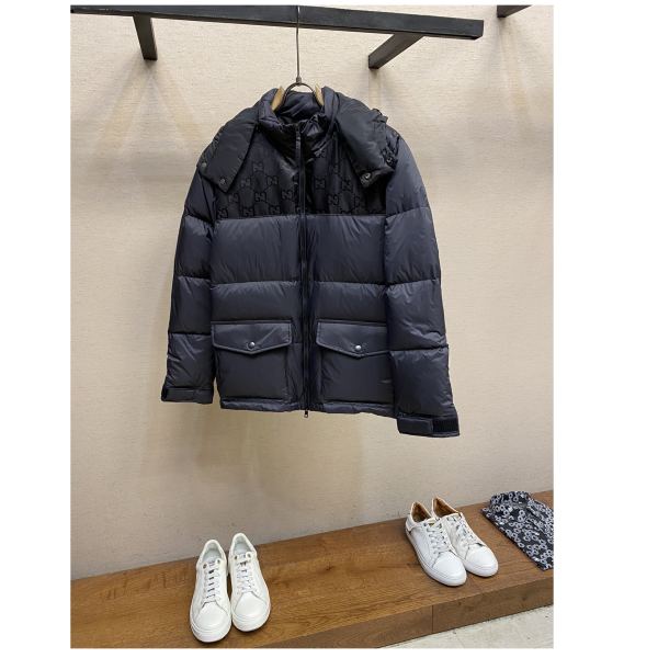 designer,replica,clothing,fake,1:1,lv,luxury,high quality 23/Gucci men’s long-sleeved down jacket