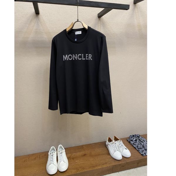 designer,replica,clothing,fake,1:1,lv,luxury,high quality 23/Mencler men’s long-sleeved T-shirt