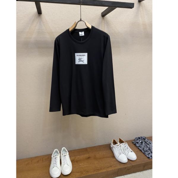 designer,replica,clothing,fake,1:1,lv,luxury,high quality 23/Burberry men’s long-sleeved T-shirt