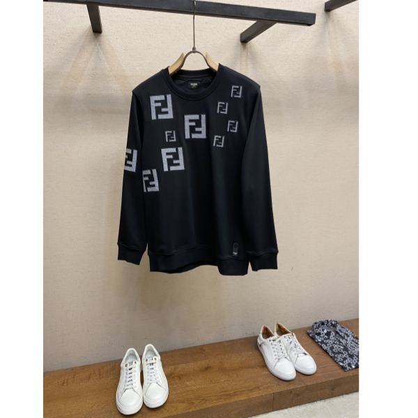 designer,replica,clothing,fake,1:1,lv,luxury,high quality 23/Fendi men’s long-sleeved T-shirt