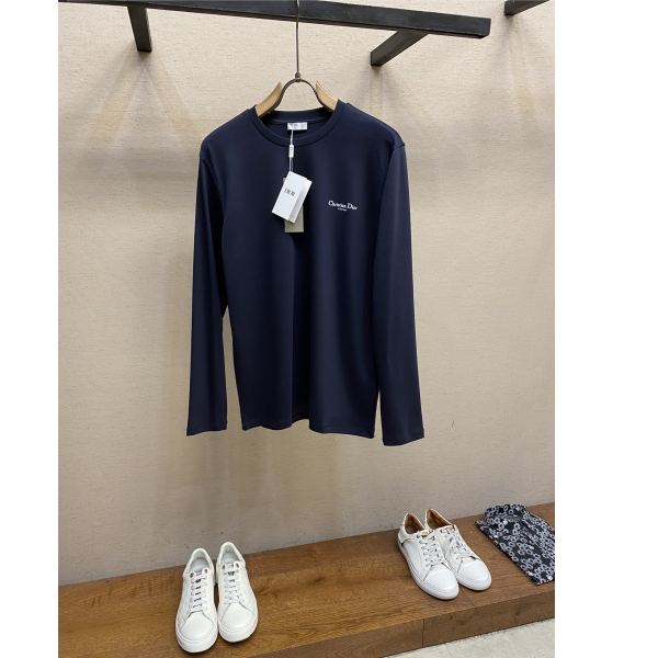 designer,replica,clothing,fake,1:1,lv,luxury,high quality 23/Dior men’s long-sleeved T-shirt