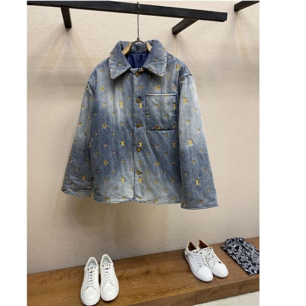 designer,replica,clothing,fake,1:1,lv,luxury,high quality 23/L* men’s long-sleeved jacket