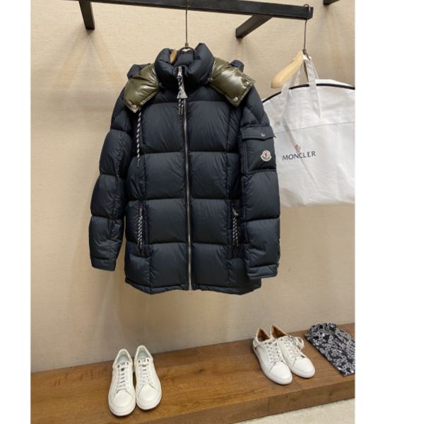 designer,replica,clothing,fake,1:1,lv,luxury,high quality 23/Mencler men’s long-sleeved down jacket
