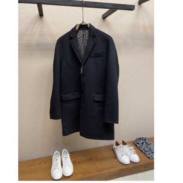 designer,replica,clothing,fake,1:1,lv,luxury,high quality 23/Fendi men’s long-sleeved wool coat