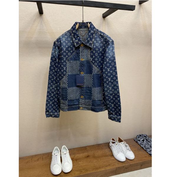 designer,replica,clothing,fake,1:1,lv,luxury,high quality 23/L* men’s long-sleeved jacket