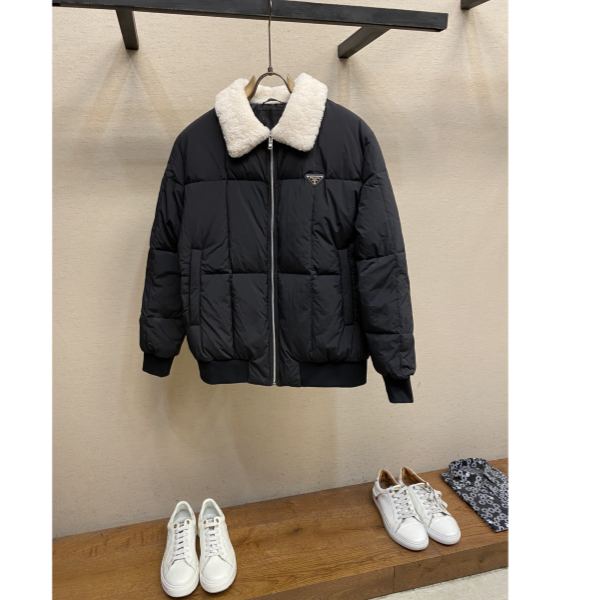 designer,replica,clothing,fake,1:1,lv,luxury,high quality 23/Prada men’s long-sleeved down jacket