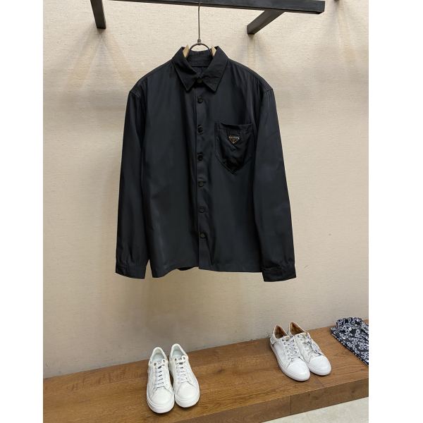 designer,replica,clothing,fake,1:1,lv,luxury,high quality 23/Prada men’s long-sleeved shirt