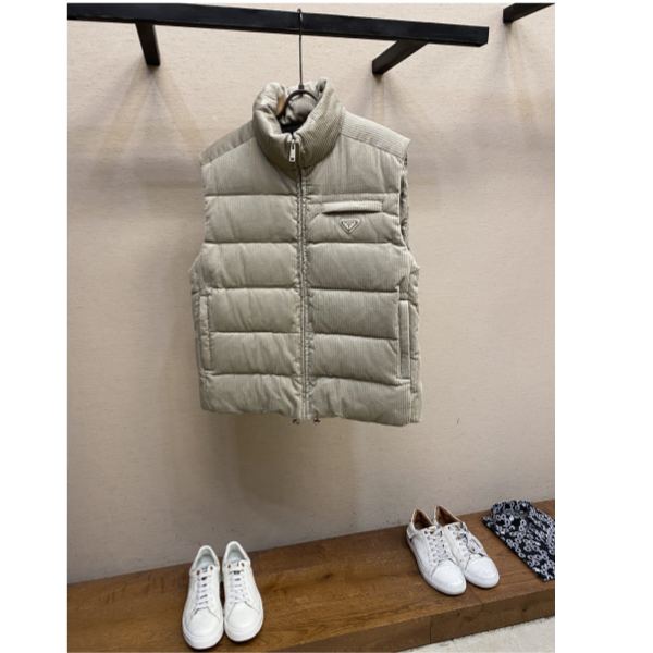 designer,replica,clothing,fake,1:1,lv,luxury,high quality 23/Prada men’s sleeveless down vest