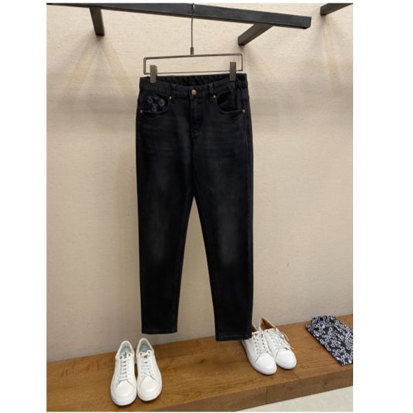 designer,replica,clothing,fake,1:1,lv,luxury,high quality 23/L* men’s denim trousers